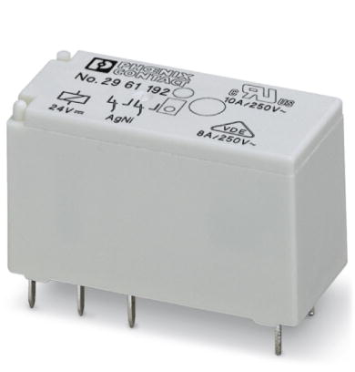 Phoenix Contact Interface Relay; REL-MR-110DC/21-21AU; 50mA; 110VDC; DPDT; PCB/Push-On